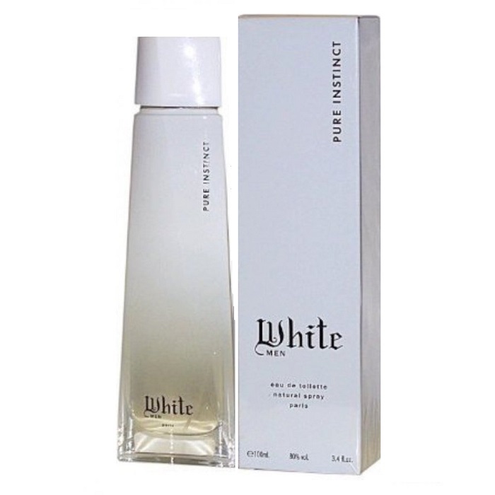Pure Instinct White Cologne by Karen Low Paris 3.3oz Eau De Toilette spray for Men Pure Instinct White Cologne by Karen Low Paris 3.3oz Eau De Toilette spray for Men